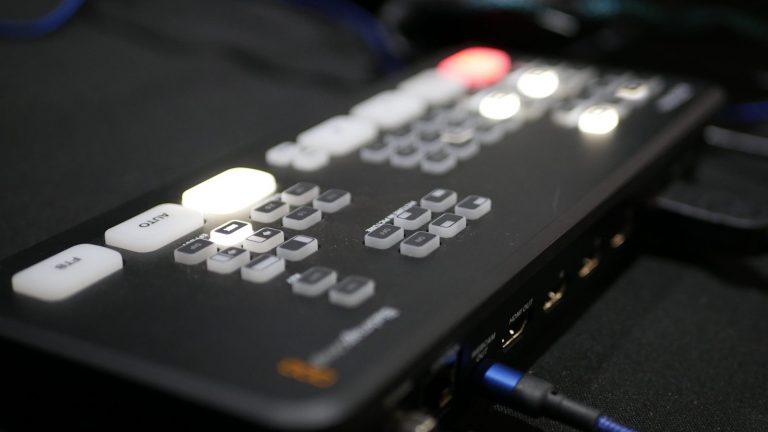 Black and white remote control